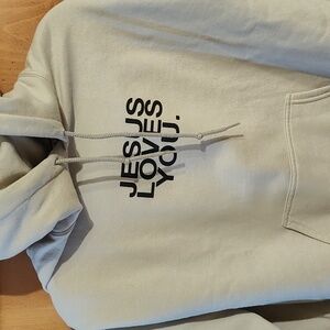 Jesus loves you hoodie